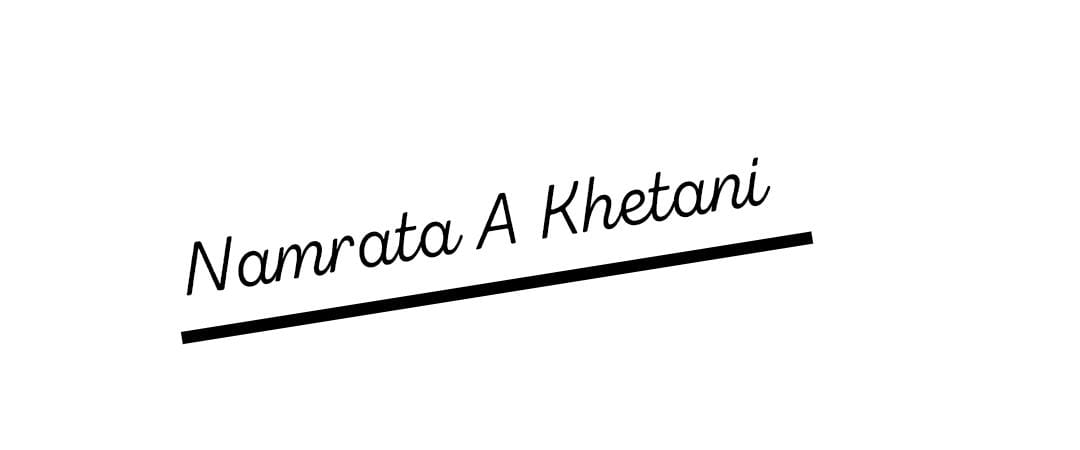 Namrata Khetani Sign